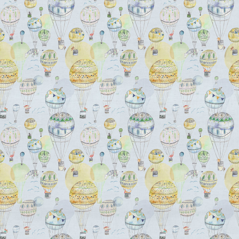 Abstract Yellow Fabric - Upandaway Printed Cotton Fabric (By The Metre) Citrus Voyage Maison