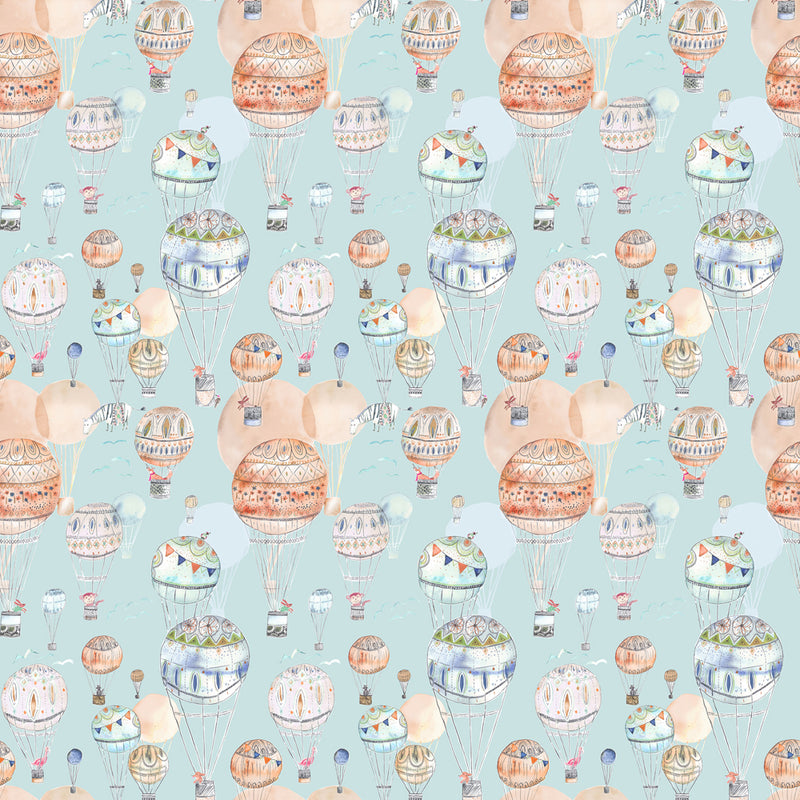 Voyage Maison Up & Away 1.4m Wide Width Wallpaper in Cloud