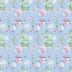 Voyage Maison Up & Away 1.4m Wide Width Wallpaper in Sky