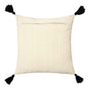 Yard Ural Tasselled Cushion Cover in Mono