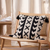 Yard Ural Tasselled Cushion Cover in Mono