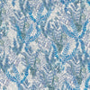 Floral Blue Fabric - Valetta Printed Cotton Fabric (By The Metre) Cobalt Voyage Maison