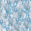 Floral Blue Wallpaper - Valetta  1.4m Wide Width Wallpaper (By The Metre) Cobalt Voyage Maison