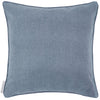 Geometric Blue Cushions - Vali Printed Piped Feather Filled Cushion Denim Voyage Maison