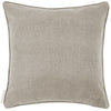 Geometric Brown Cushions - Vali Printed Piped Feather Filled Cushion Stone Voyage Maison