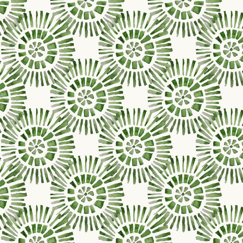 Abstract Green Wallpaper - Vali  1.4m Wide Width Wallpaper (By The Metre) Sage Voyage Maison