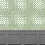 Abstract Green Wallpaper - Vali  1.4m Wide Width Wallpaper (By The Metre) Sage Voyage Maison