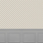 Abstract Beige Wallpaper - Vali  1.4m Wide Width Wallpaper (By The Metre) Stone Voyage Maison