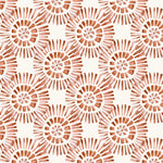 Abstract Orange Wallpaper - Vali  1.4m Wide Width Wallpaper (By The Metre) Terracotta Voyage Maison