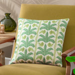 Floral Multi Cushions - Patera Palm  Cushion Cover Multicolour Wylder