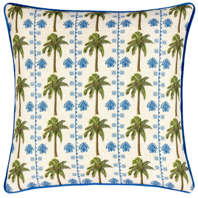 Jungle Multi Cushions - Valera Rodis Palm Tropical Cushion Cover Multicolour Wylder