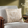 Hoem Vannes Embroidered Cushion Cover in Tofu