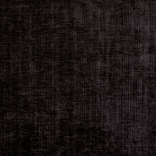 Plain Black Fabric - Varallo Plain Velvet Fabric (By The Metre) Charcoal Voyage Maison