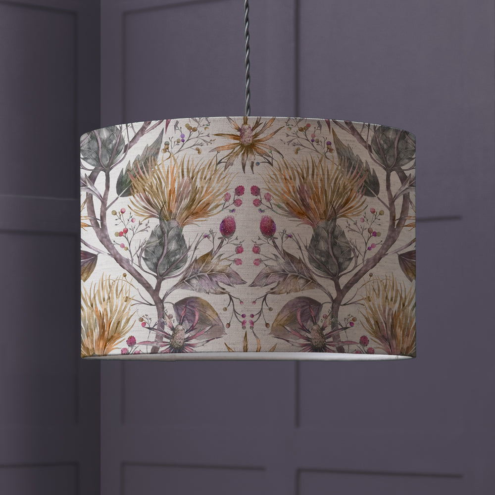 Voyage Maison Peacock lampshade, ceiling pendent Handmade, Modern and Contemporary shops Bespoke, Home Gift