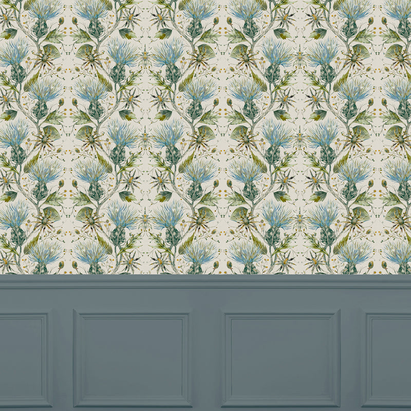 Voyage Maison Varys 1.4m Wide Width Wallpaper in Lichen