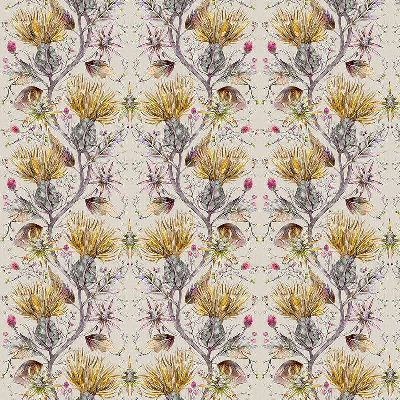 Voyage Maison Varys 1.4m Wide Width Wallpaper in Linen