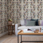 Voyage Maison Varys 1.4m Wide Width Wallpaper in Pastel