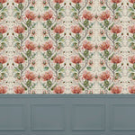 Voyage Maison Varys 1.4m Wide Width Wallpaper in Russet