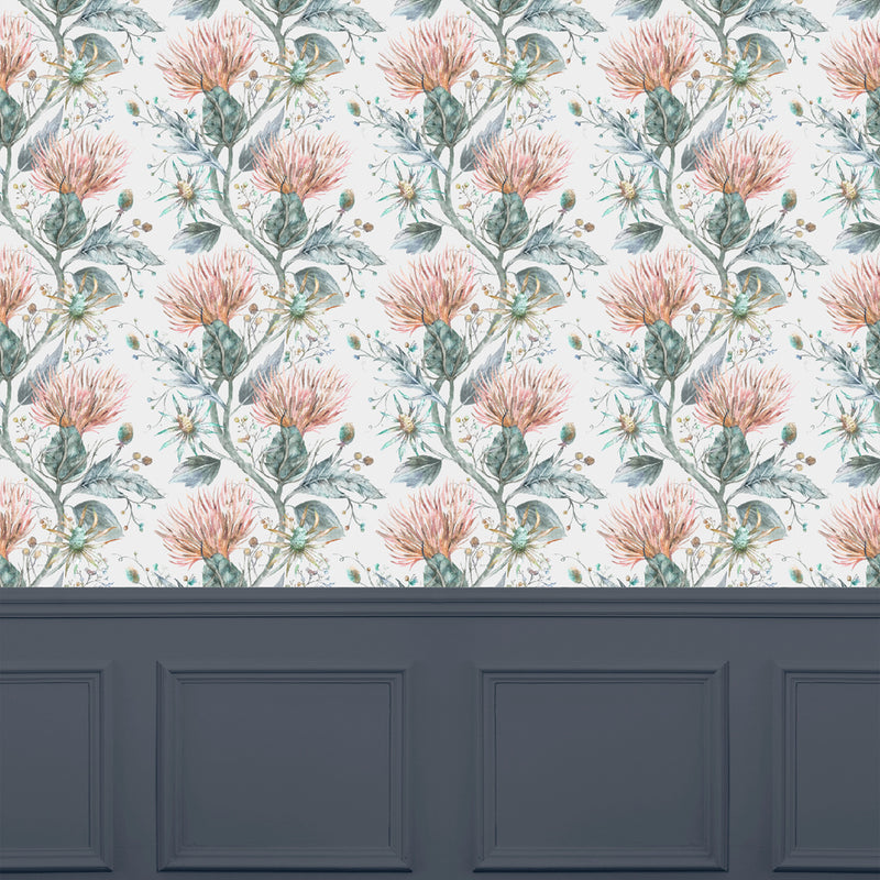 Voyage Maison Varys 1.4m Wide Width Wallpaper in Sapphire