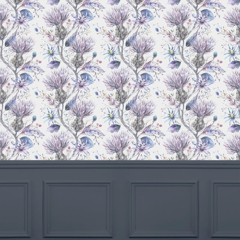 Voyage Maison Varys 1.4m Wide Width Wallpaper in Storm