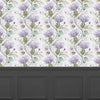 Voyage Maison Varys 1.4m Wide Width Wallpaper in Violet