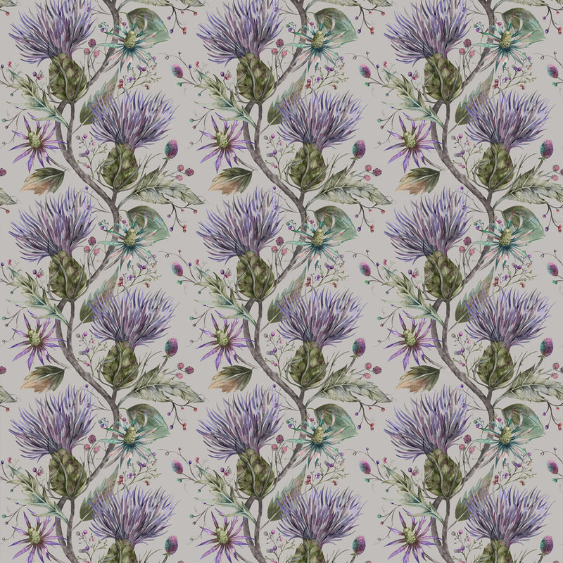 Voyage Maison Varys 1.4m Wide Width Wallpaper in Violet