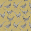 Animal Yellow Fabric - Venatu Printed Cotton Fabric (By The Metre) Corn Voyage Maison