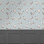 Voyage Maison Venatu 1.4m Wide Width Wallpaper in Duck Egg