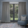 Voyage Maison Verban Woven Pencil Pleat Curtains in Jute