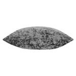 Paoletti Verona Crushed Velvet Cushion Cover in Pewter