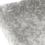 Paoletti Verona Crushed Velvet Cushion Cover in Silver