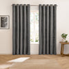  Curtains  - Verso  Eyelet Curtains Charcoal furn.