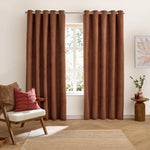  Curtains  - Verso  Eyelet Curtains Cinnamon furn.