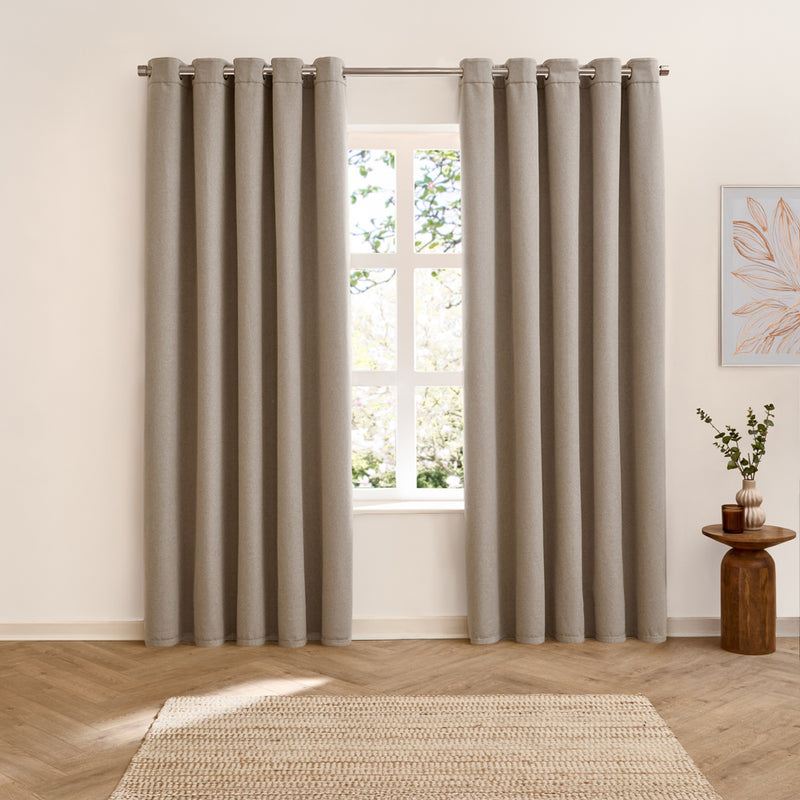  Curtains  - Verso  Eyelet Curtains Cinnamon furn.