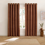  Curtains  - Verso  Eyelet Curtains Cinnamon furn.