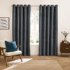  Curtains  - Verso  Eyelet Curtains Petrol furn.