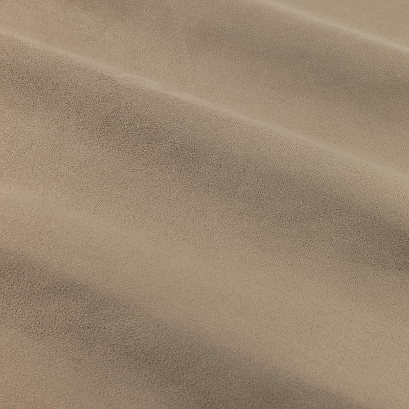 Verso Reversible Suede-look Blackout Eyelet Curtains Mocha