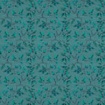 Floral Blue Fabric - Vesper Printed Fabric (By The Metre) Azurite Voyage Maison