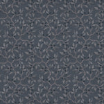 Floral Grey Fabric - Vesper Printed Fabric (By The Metre) Onyx Voyage Maison