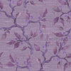 Floral Purple Fabric - Vesper Printed Fabric (By The Metre) Violet Voyage Maison