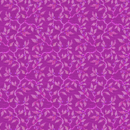 Voyage Maison Vesper 1.4m Wide Width Wallpaper in Fuchsia