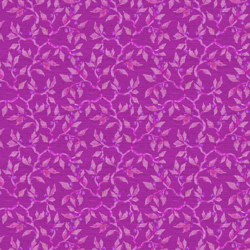 Voyage Maison Vesper 1.4m Wide Width Wallpaper in Fuchsia