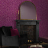 Voyage Maison Vesper 1.4m Wide Width Wallpaper in Fuchsia