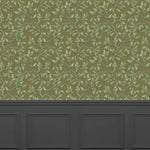 Voyage Maison Vesper 1.4m Wide Width Wallpaper in Olive