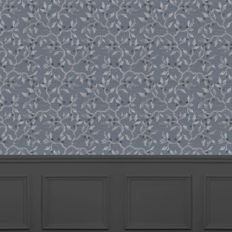 Voyage Maison Vesper 1.4m Wide Width Wallpaper in Onyx