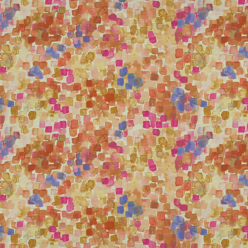 Vicente Printed Fabric Sample Swatch Sunset