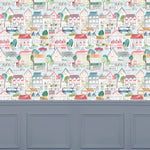 Voyage Maison Village Streets 1.4m Wide Width Wallpaper in Primary