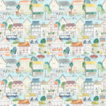 Voyage Maison Village Streets 1.4m Wide Width Wallpaper in Sunburst