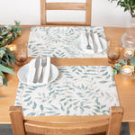 Floral Green Accessories - Vinea Set of 4 Indoor/Outdoor Placemats Green Evans Lichfield