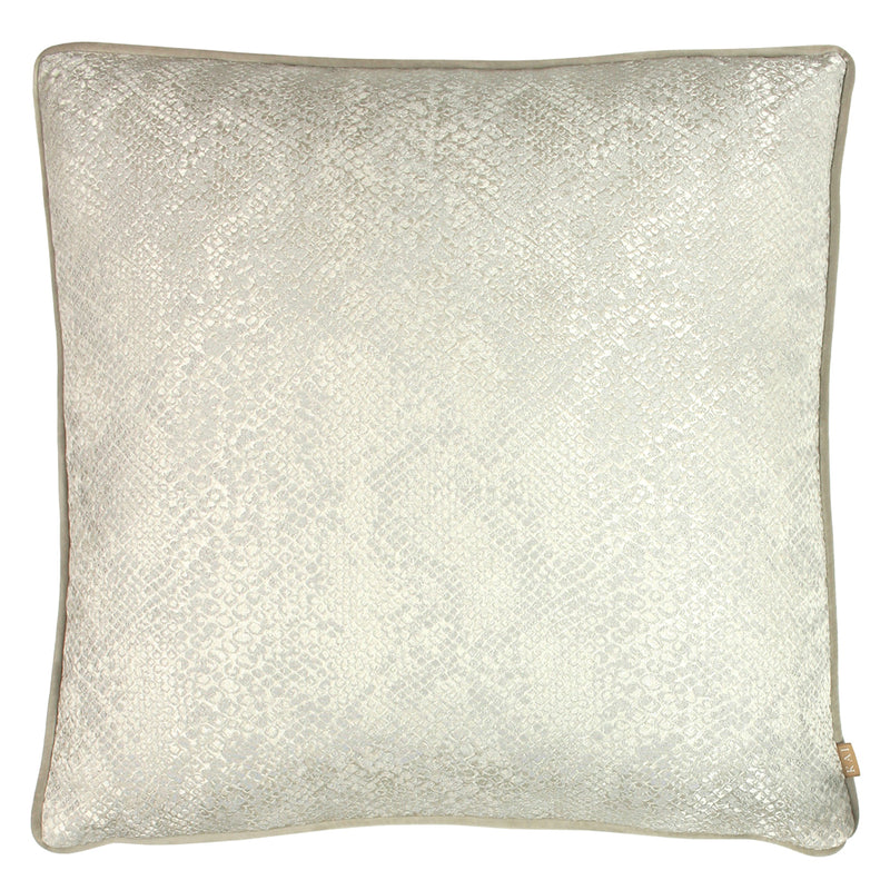 Kai Viper Snake Cushion Cover in Pewter